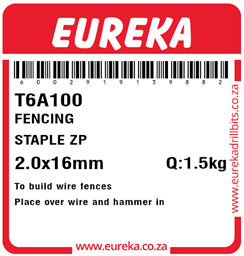T6A100 - Fencing Staple -T6A100_Label_T